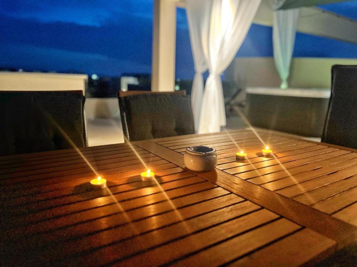 Appartamento Olive Oasis Penthouse With Jacuzzi Zara Esterno foto